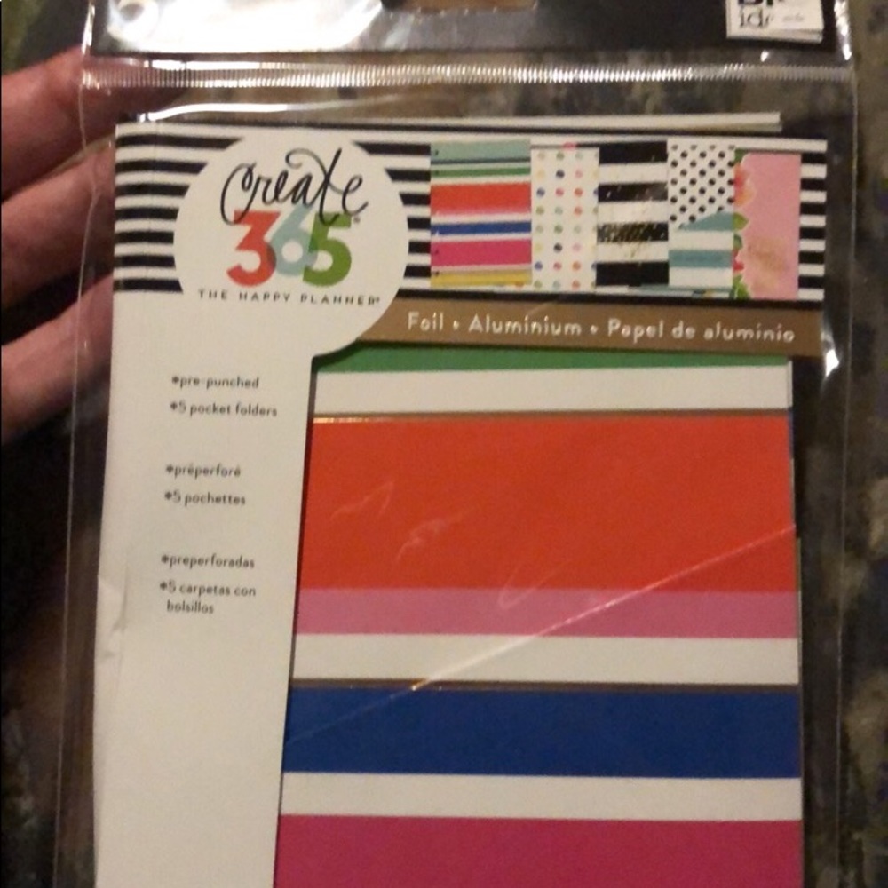 The Happy Planner mini sized pocket folders NWT